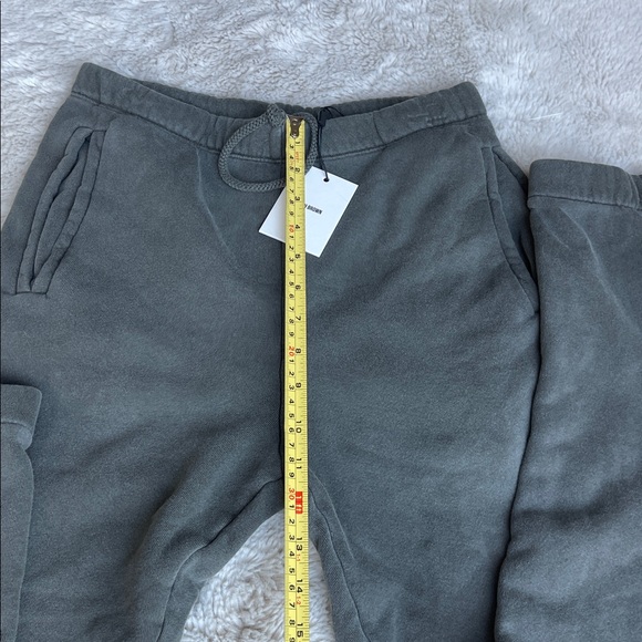 Joah Brown Empire Jogger in washed sage French Terry - Picture 10 of 11